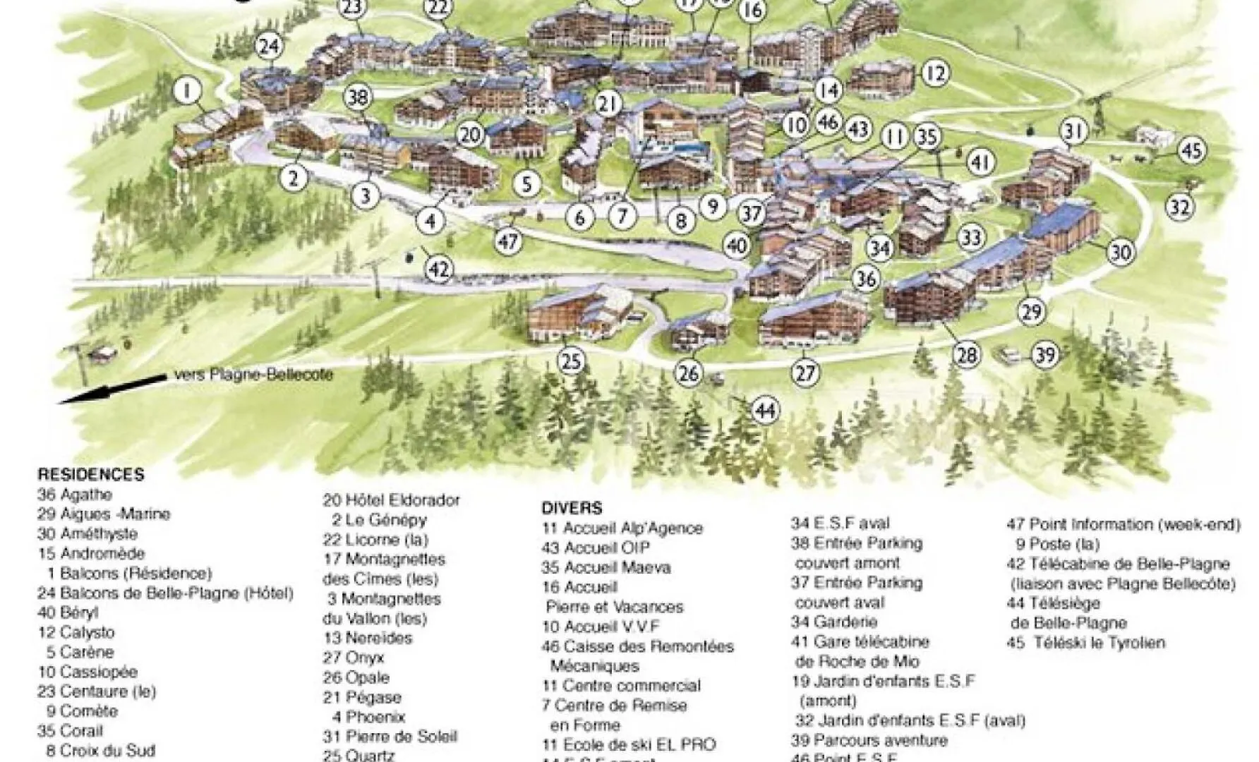 Apartment Residence Themis - 3 Pieces Pour 7 Personnes 724 La Plagne